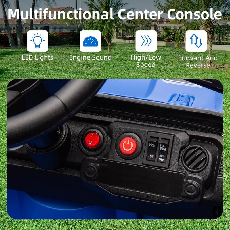 Ride On Truck for Kids, 12V Battery Powered Toy Car with Remote Control