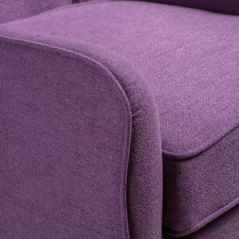 Felicity Mid-century Modern Tufted Armchair by Christopher Knight Home