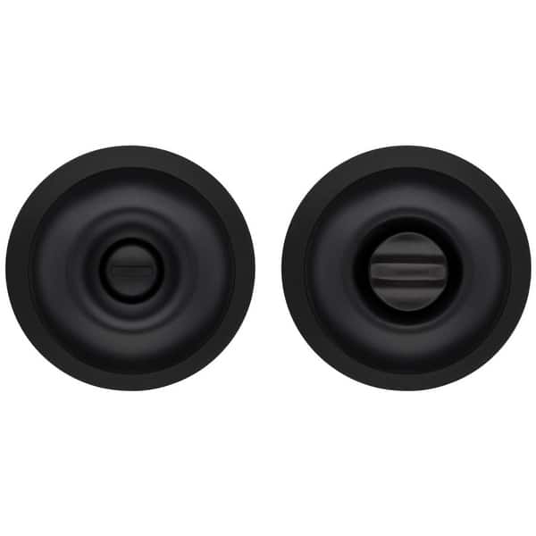 slide 2 of 10, Kwikset Regina Privacy Door Knob Set with Round Rose from the SafeLock