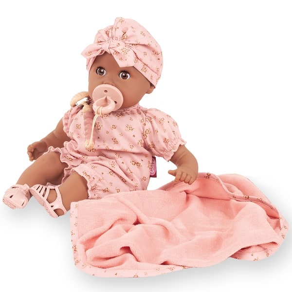 slide 2 of 5, Gotz: Cosy Aquini: Flower Millefleur - 13" Floating Bath Baby Doll, Kids 3+