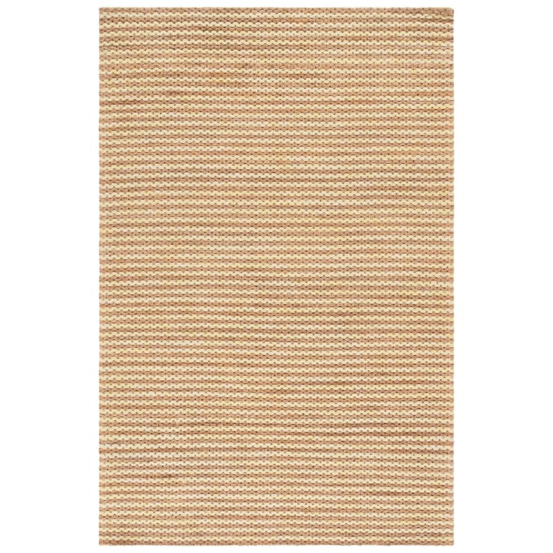 Martha Stewart by SAFAVIEH Handmade Deivi Jute Rug - 6' x 9' - Natural/Yellow