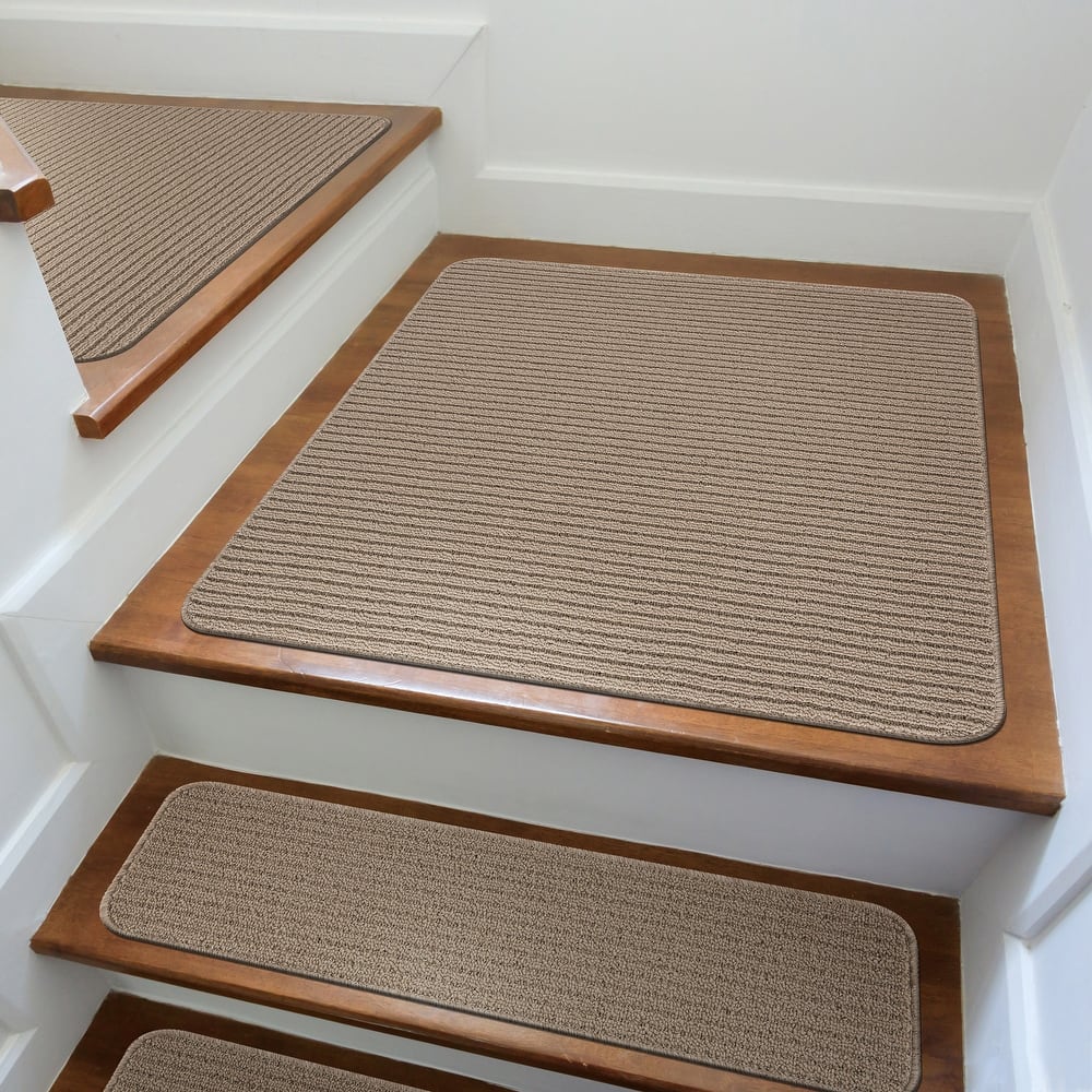 Beverly Rug Non Slip Stair Treads, Matching Landing Rug, Washable Runner Rug for Hallway