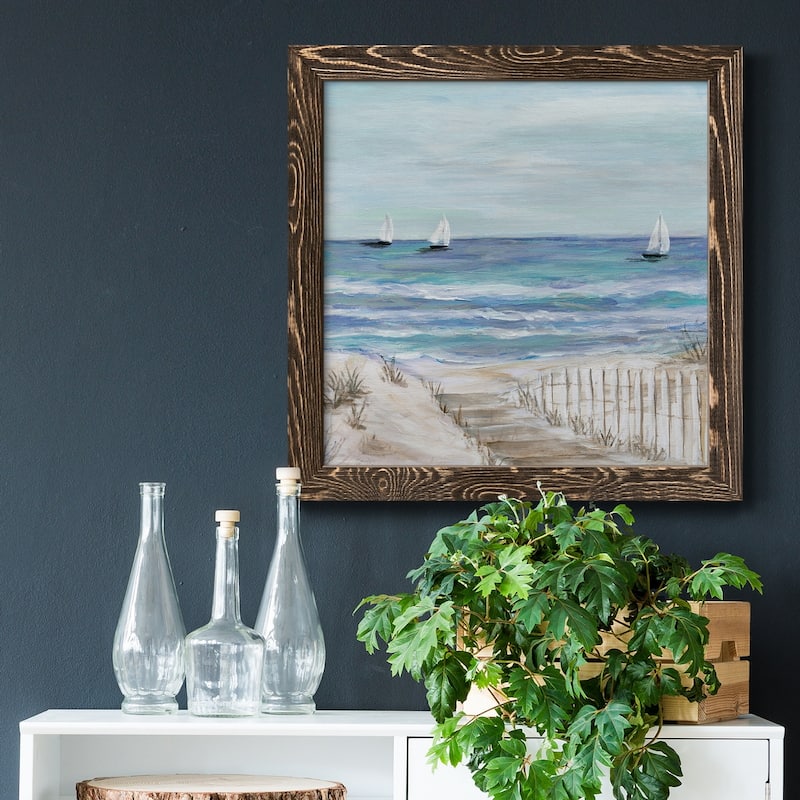 Gulf Shores III-Premium Framed Canvas - Ready to Hang