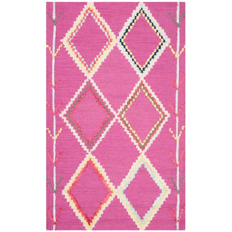SAFAVIEH Handmade Bellagio Monah Boho Moroccan Wool Rug