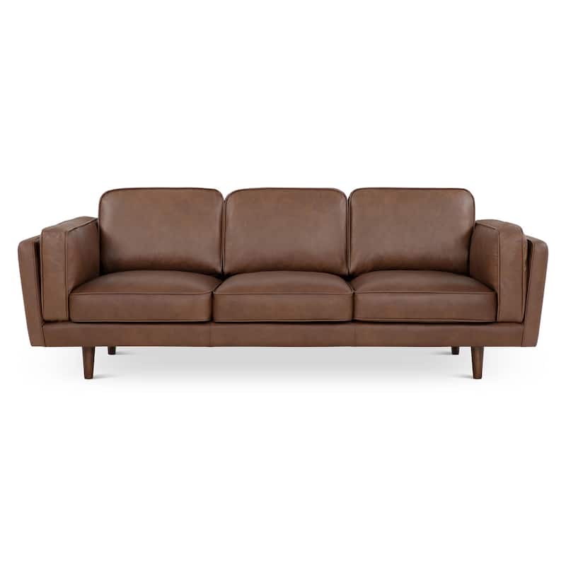 Brooklyn 90" Sofa - Dark Brown
