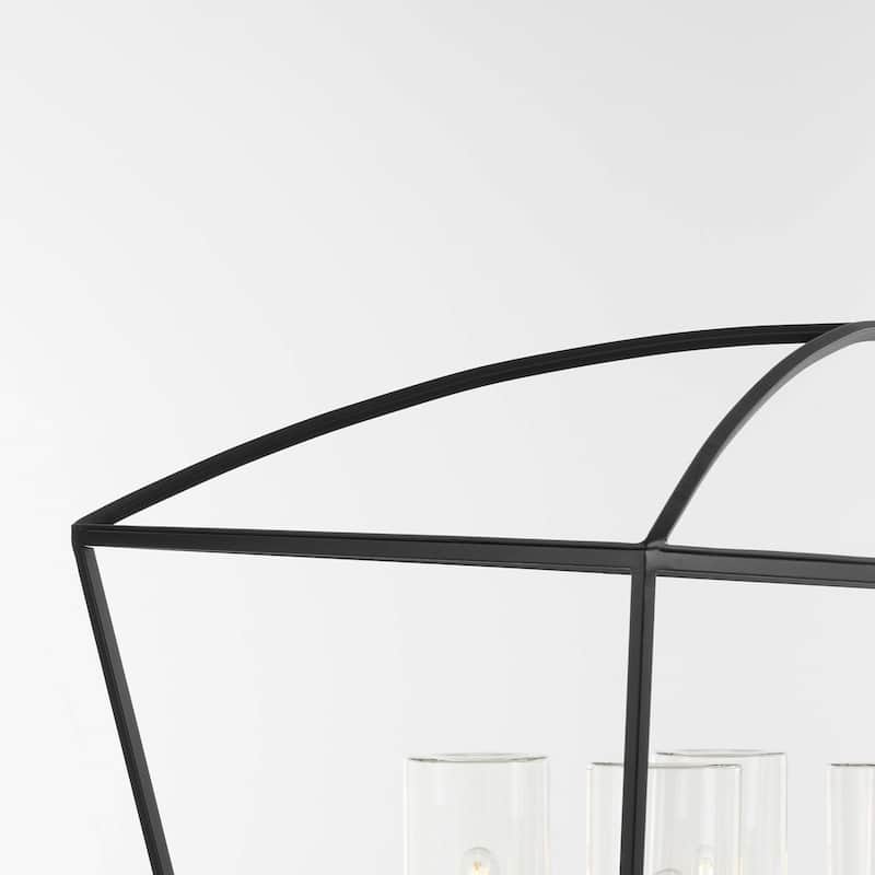 Quorum International 71-10 Odeon 10 Light 48" Wide Linear Chandelier