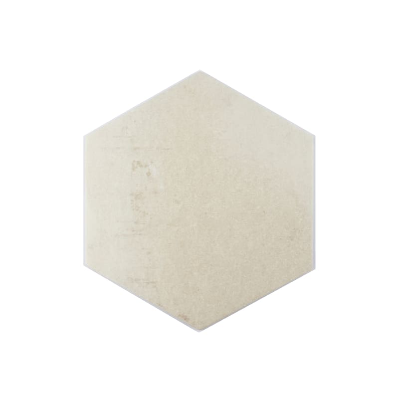 Arcadian Hexagon 9 in. x 10 in. Glazed Porcelain Wall and Floor Tile