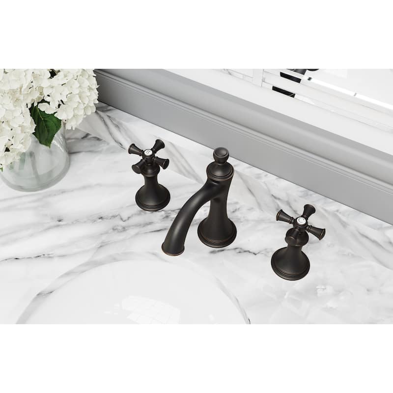 Pfister Tisbury 1.2 GPM Widespread Bathroom Faucet - Pop-Up Drain