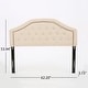 preview thumbnail 18 of 21, Killian Tufted Upholstered Headboard by Christopher Knight Home