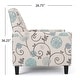 preview thumbnail 23 of 29, Darvis Floral Recliner Club Chair by Christopher Knight Home