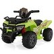 preview thumbnail 2 of 10, 6V Kids Ride-On ATV Car, Powered 4-Wheeler Quad w/ Music Horn USB MP3, 1.9 MPH Max Speed, Electric Vehicle Toy