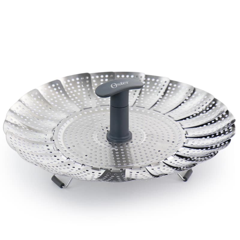Expandable Stainless Steel Steamer Basket - One Piece
