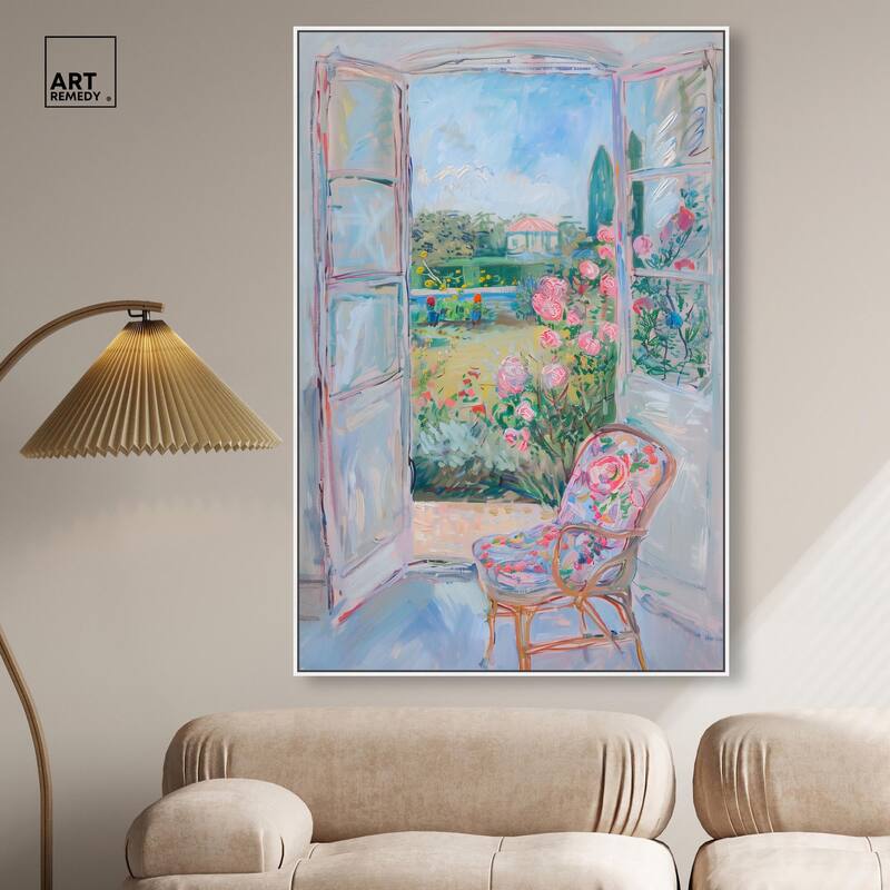 Whispers of Giverny Canvas by Art Remedy