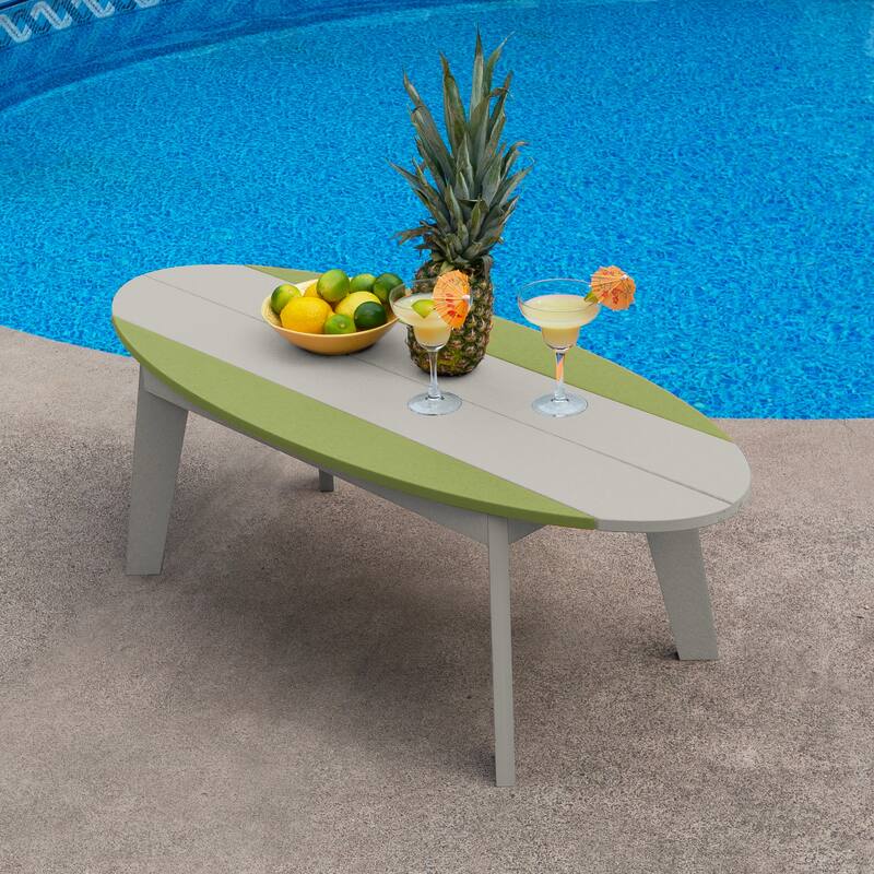Shoreline Surfboard Outdoor Coffee Table