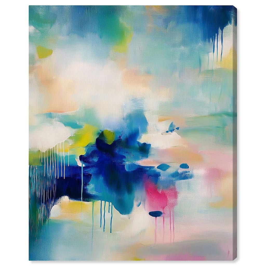 Prismatic Weeps Color II Canvas by Art Remedy, Gallery Wrapped