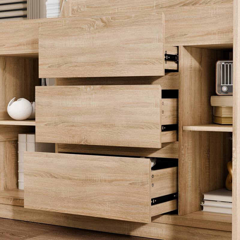 Study Confidential Office File Cabinet,NFC Card Lock, Hidden Storage Compartment