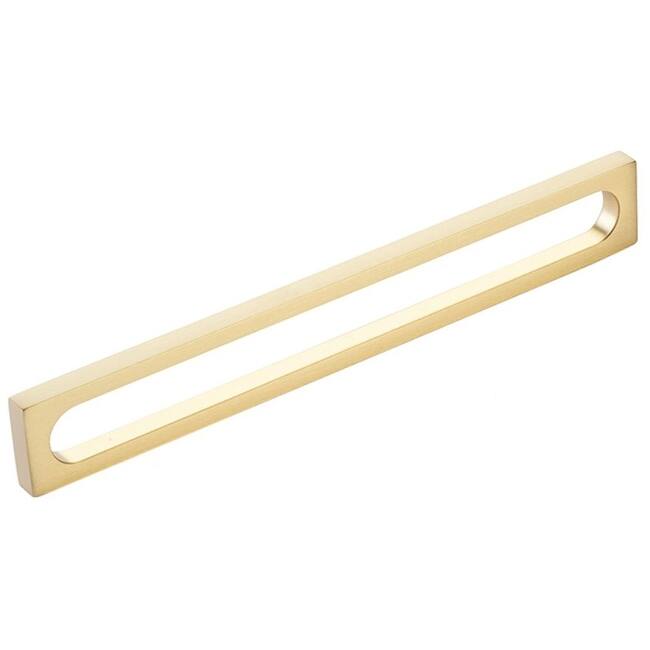 Schaub and Company 10034 Cafe Modern 8" Center to Center Rectangular - Vintage Brass