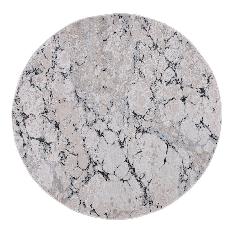 Ilios Collection Textured Abstract Rug