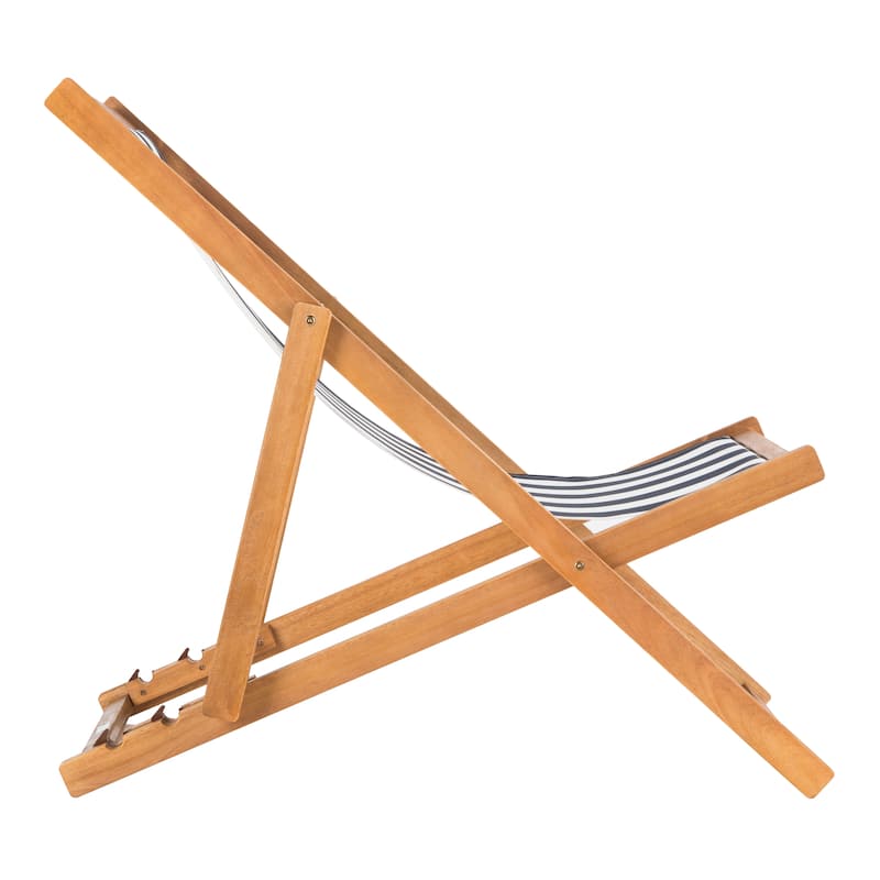 SAFAVIEH Outdoor Natalya Foldable Sling Chair (Set of 2) - 24W x 34D x 41H
