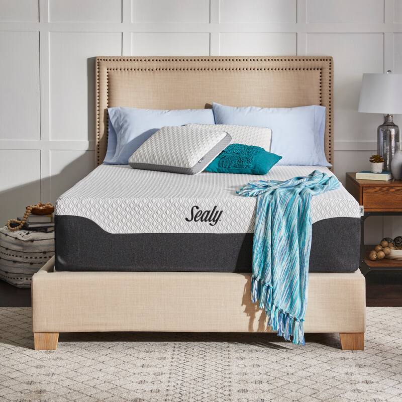Sealy 14" Hybrid Mattress-in-a-Box with Cool & Clean Cover