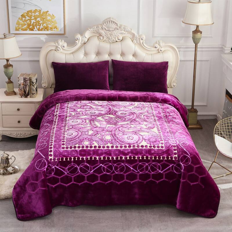 Heavy Korean Mink Fleece King Size Blanket