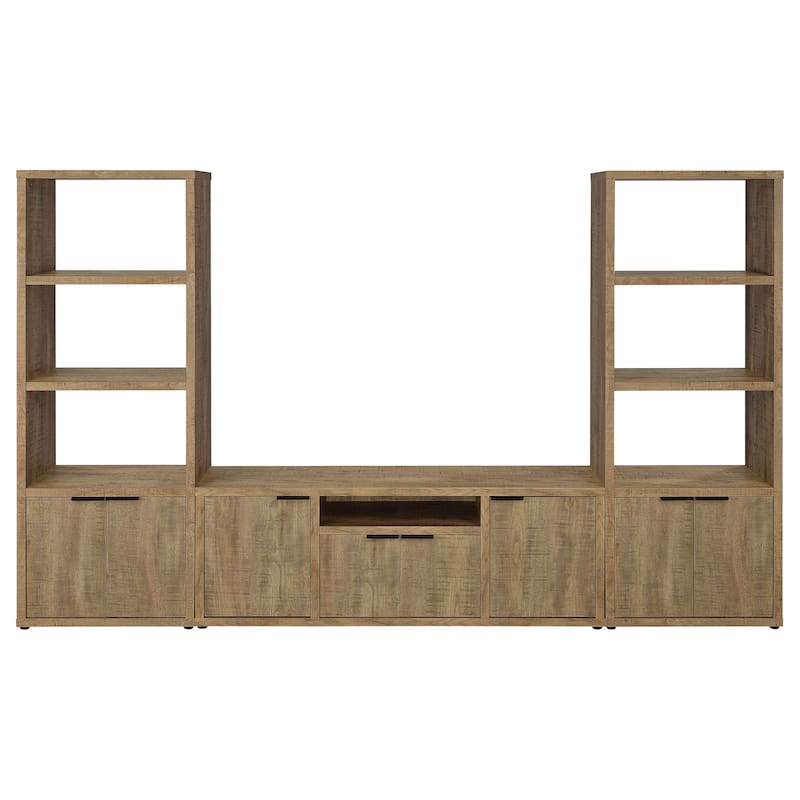 Tabby 4-Door Engineered Wood 60" TV Stand Mango
