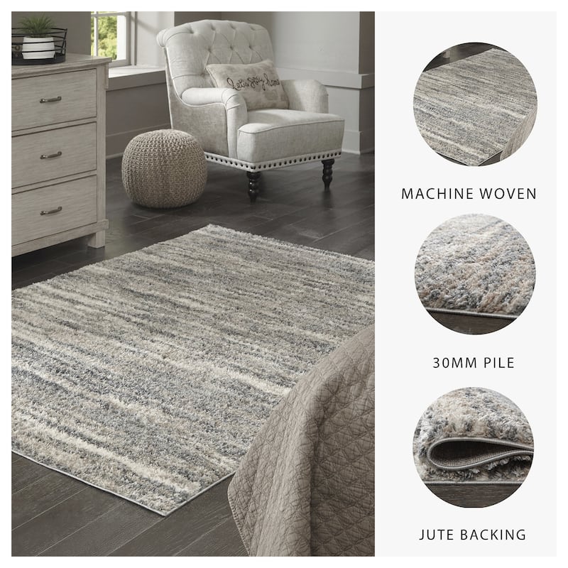 Signature Design by Ashley Gizela Gray/Ivory Rug