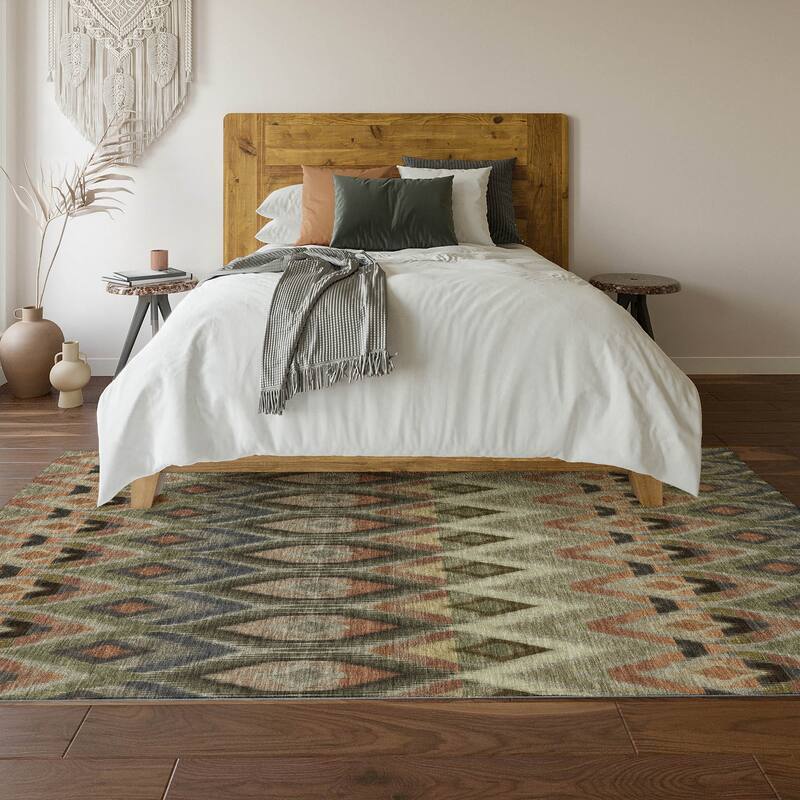 Premium Washable Super Soft Boho Womba Mayfield Rug