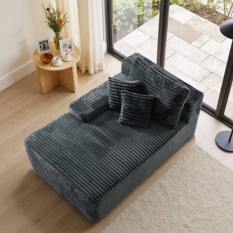 Cathy 41" W No Assembly Required Chaise Lounge