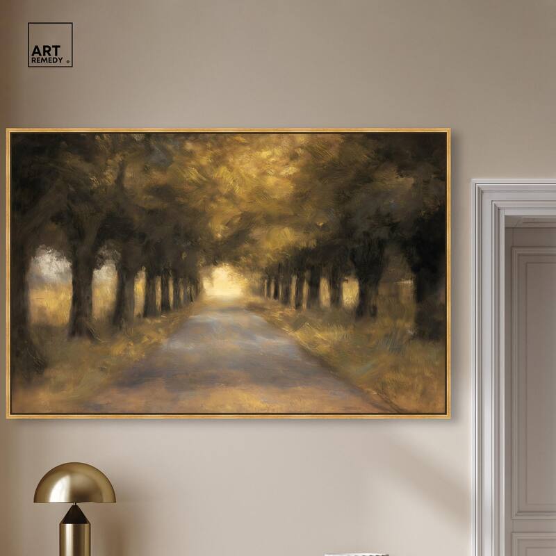 Misty Morning Canvas by Art Remedy