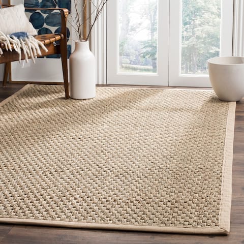 Safavieh Natural Fiber Marina Basketweave Seagrass Rug