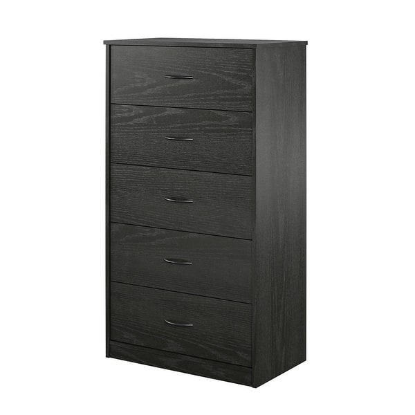 white christmas dresses Chest Of Drawers Black Dresser6 Drawer Chest With Wide Storage, Modern main image 0