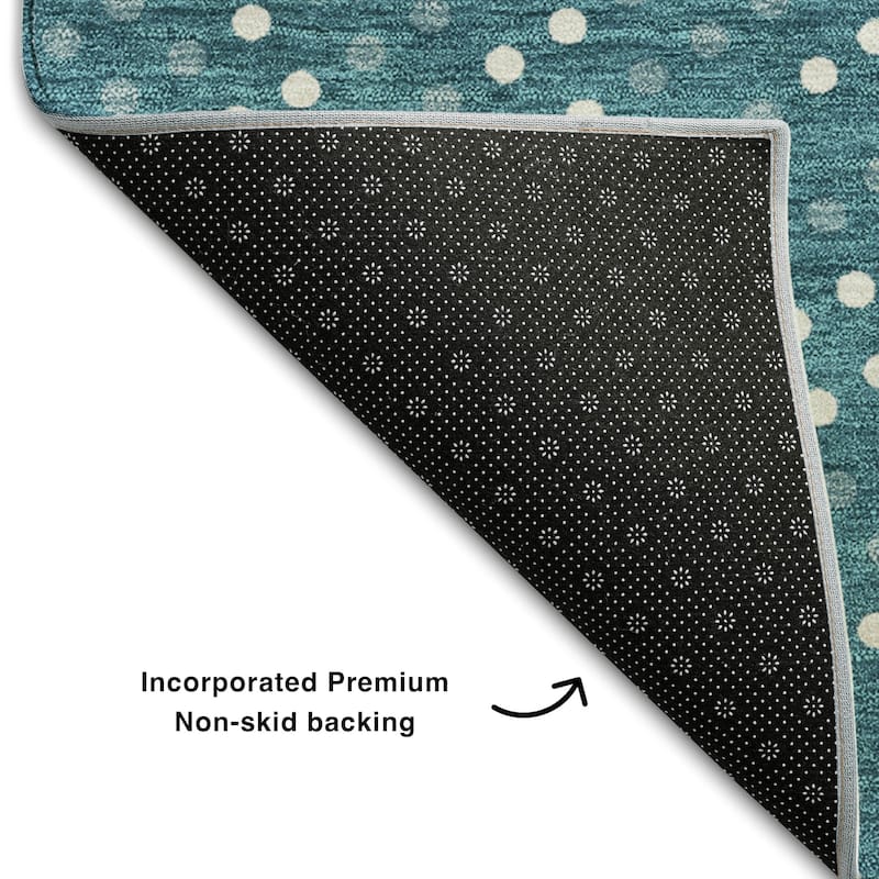 Premium Washable Super Soft Modern Confetti Mayfield Rug
