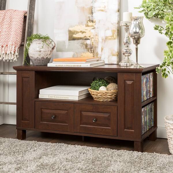 Middlebrook Designs 44inch Traditional Brown TV Storage Console On