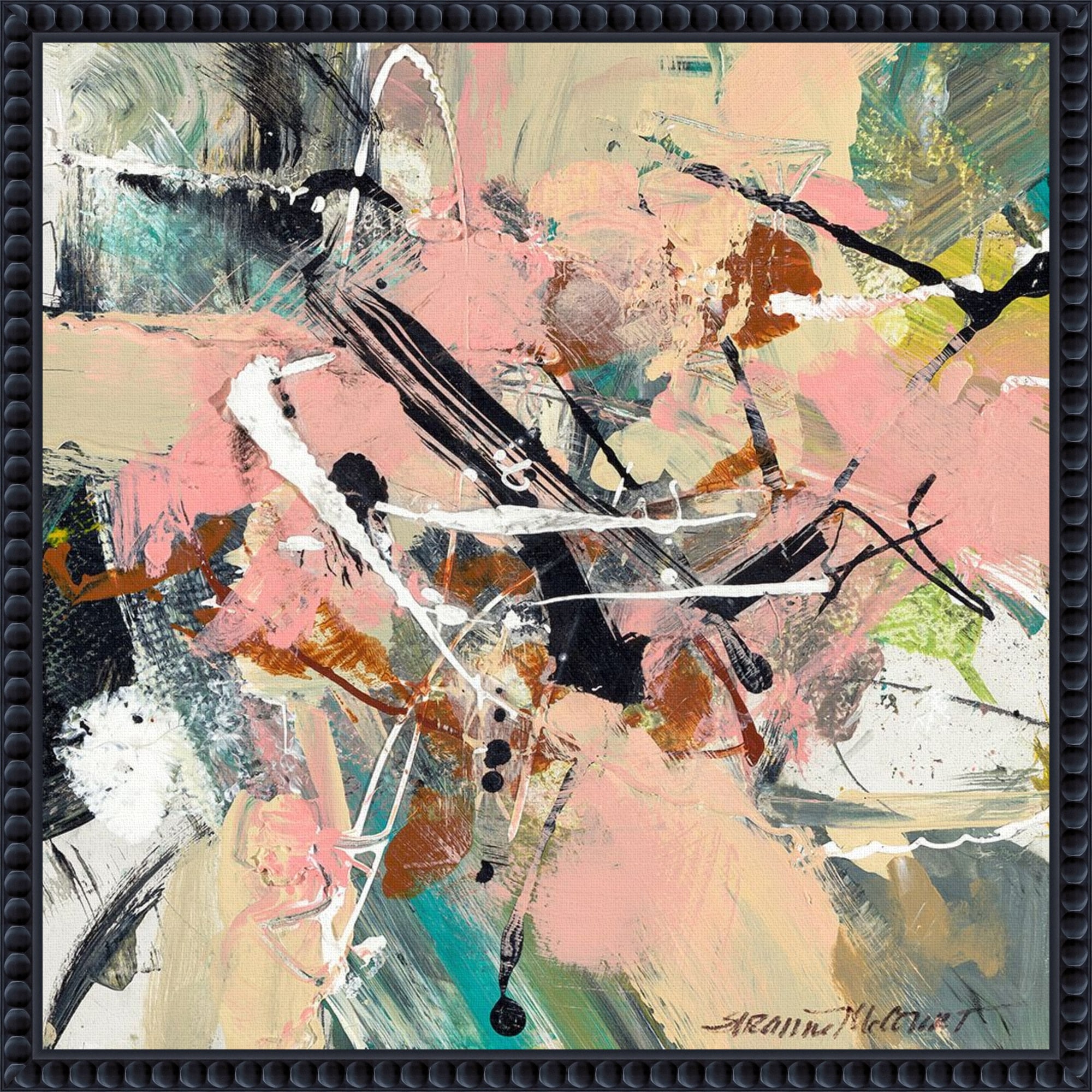 Graceful by Suzanne McCourt Framed Canvas Wall Art Print