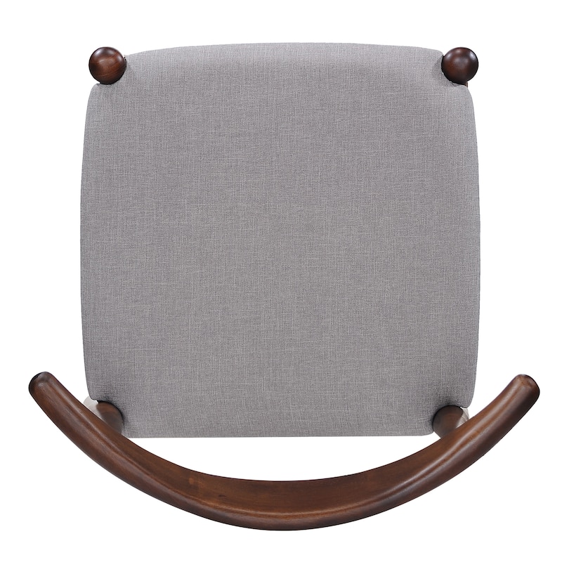 Francie Mid-Century Modern Dining Chairs (Set of 2) by Christopher Knight Home - 20.50" W x 20.25" L x 29.75" H
