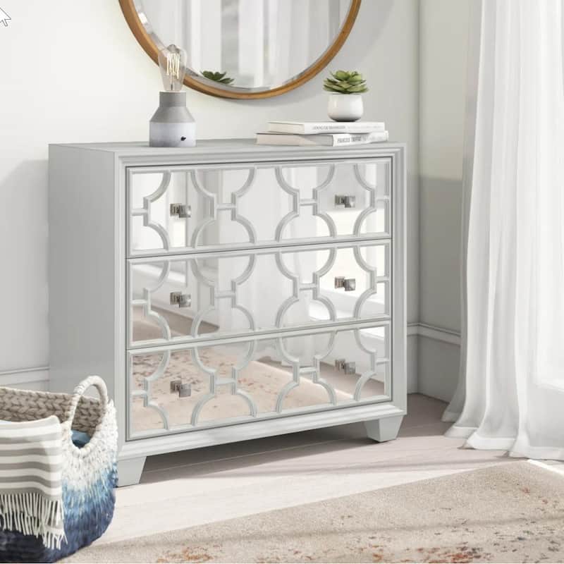 3-Drawer 32" Chest - Antique White