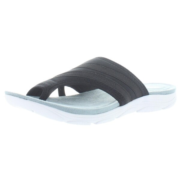 cushioned slide sandals