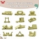 preview thumbnail 6 of 10, DoCred Kids Play Couch Sofa Set, Modular Toddler Sofa