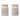 Transpac Terracotta 6 in. White Autumn Thankful and Blessed Gather Together Container Set of 2