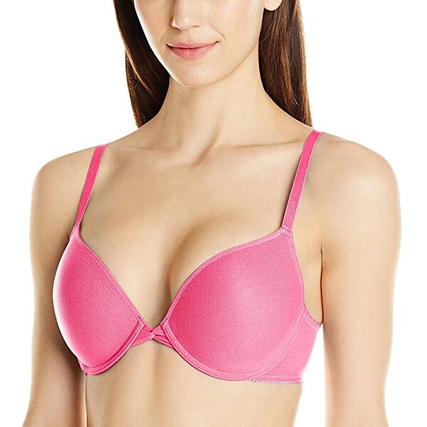 OnGossamer Womens Stretch Mesh Bump It Up Push-Up Bra