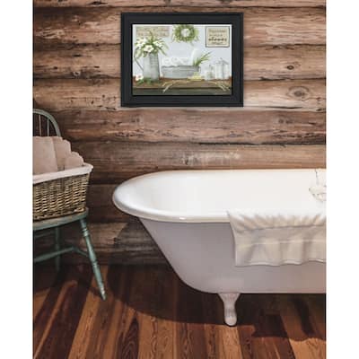 TrendyDecor4U Contemporary "Fresh Towels" Framed Print Wall Art