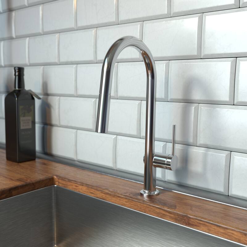 Hansgrohe Talis N 1.75 GPM Pull Down Kitchen Faucet HighArc A-Style