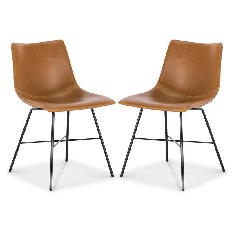 Poly & Bark Paxton Dining Chair (Set of 2) - Tan