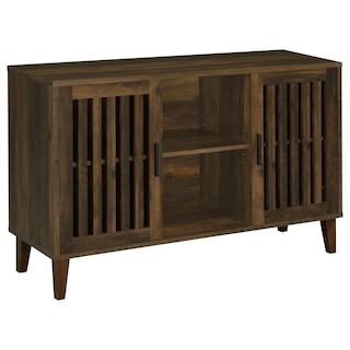 Torin 2-Door Engineered Wood Accent Cabinet Dark Pine
