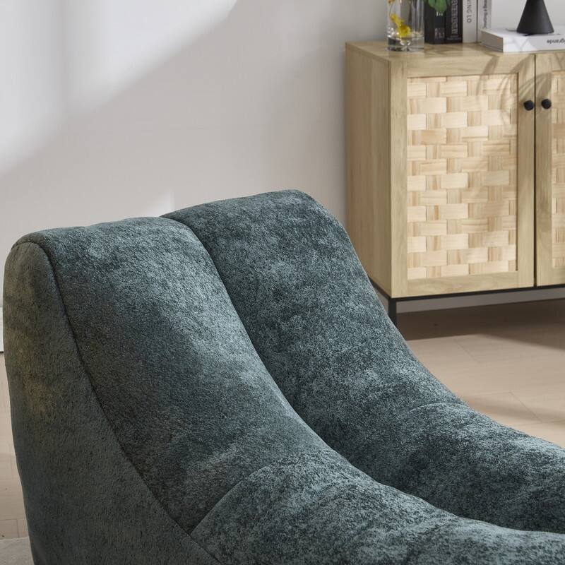 Premium Comfort Bean Bag Chair for Adults - Ergonomic Lounger with High-Resilience Sponge Filling