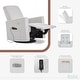 preview thumbnail 21 of 21, Evolur Harlow Deluxe Upholstered Plush Seating Glide Rocker