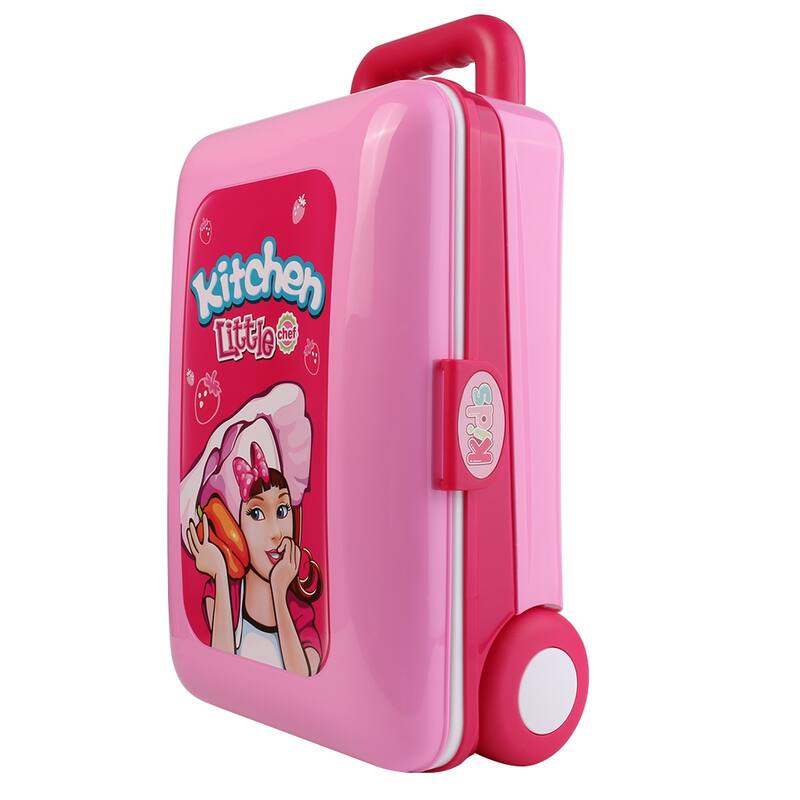 Pretend Play Kitchen Toy Storage Set for Kids