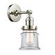 Option Polished Nickel / Clear