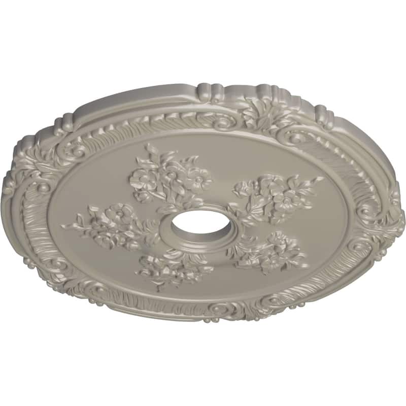 26"OD x 3 3/4"ID x 1 1/2"P Attica with Rose Ceiling Medallion